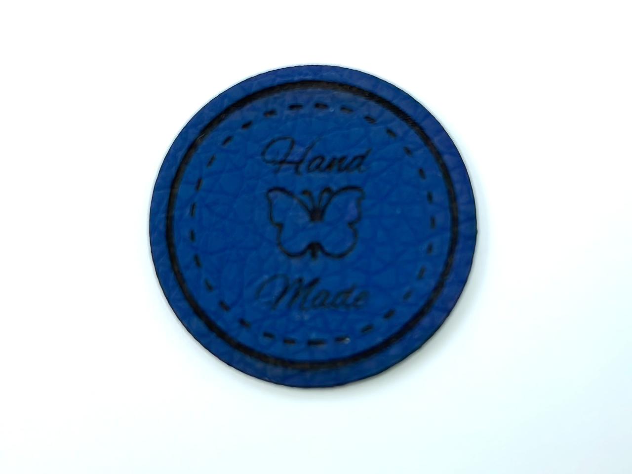 Kunstleder Label "Handmade"