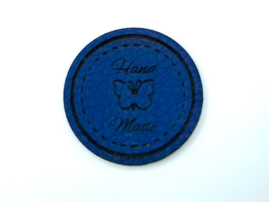 Kunstleder Label "Handmade"