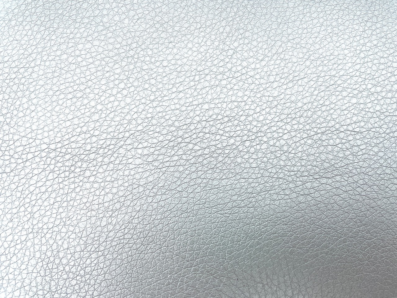 Kunstleder Silber Zuschnitt 50cm x 70cm