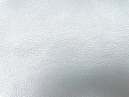 Kunstleder Silber Zuschnitt 50cm x 70cm