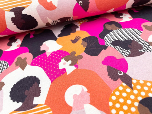 Digitaldruck Kuschelsweat "Woman"