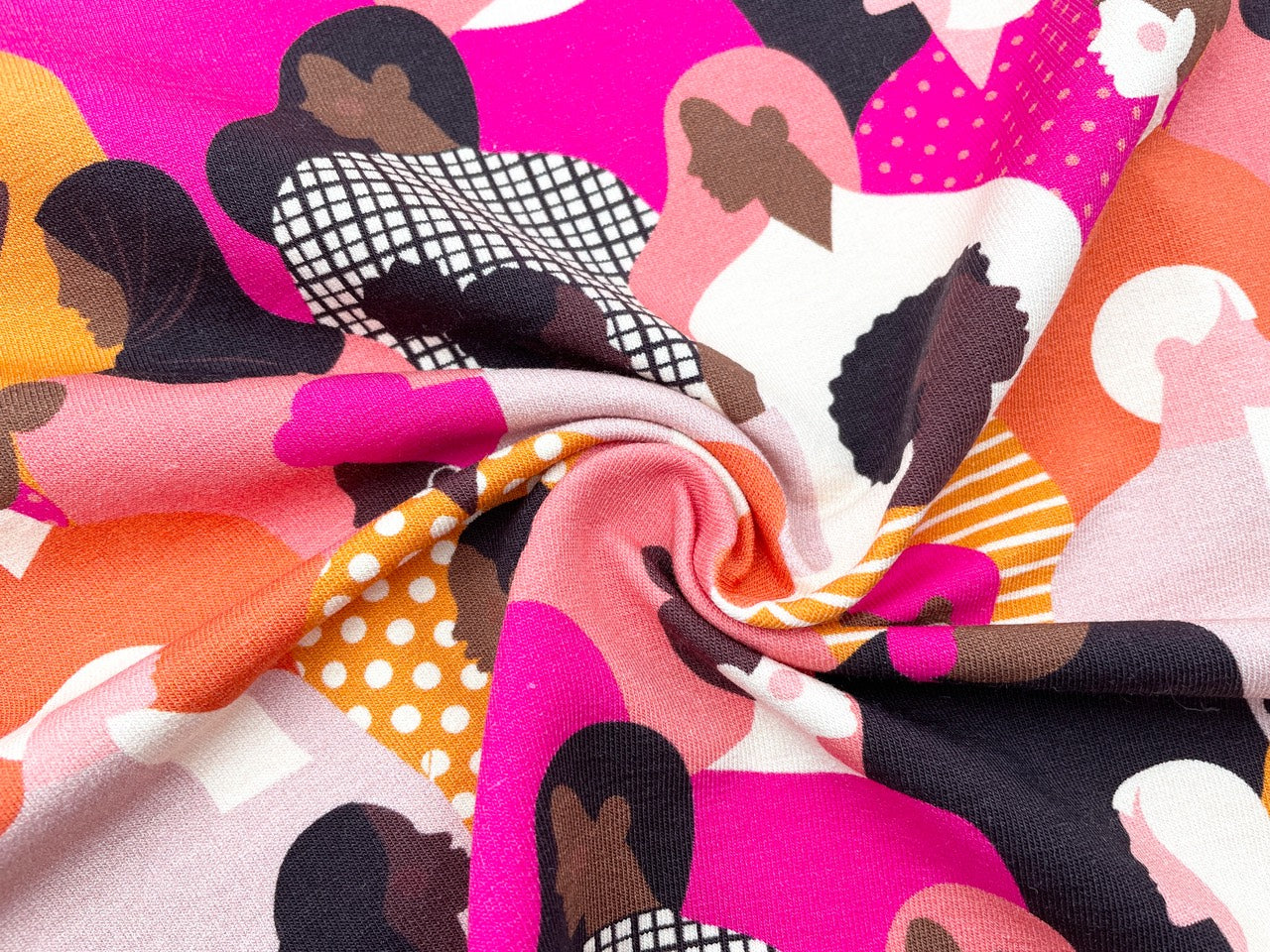 Digitaldruck Kuschelsweat "Woman"