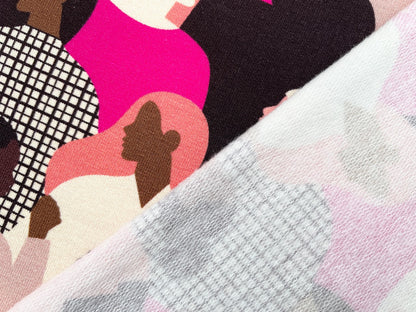 Digitaldruck Kuschelsweat "Woman"