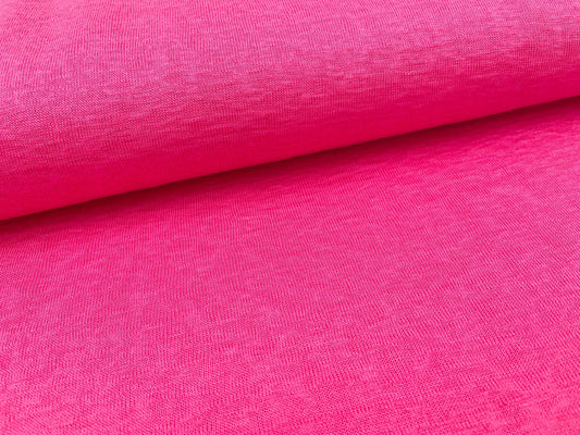 Leichter Viskose Sommerstrick Pink