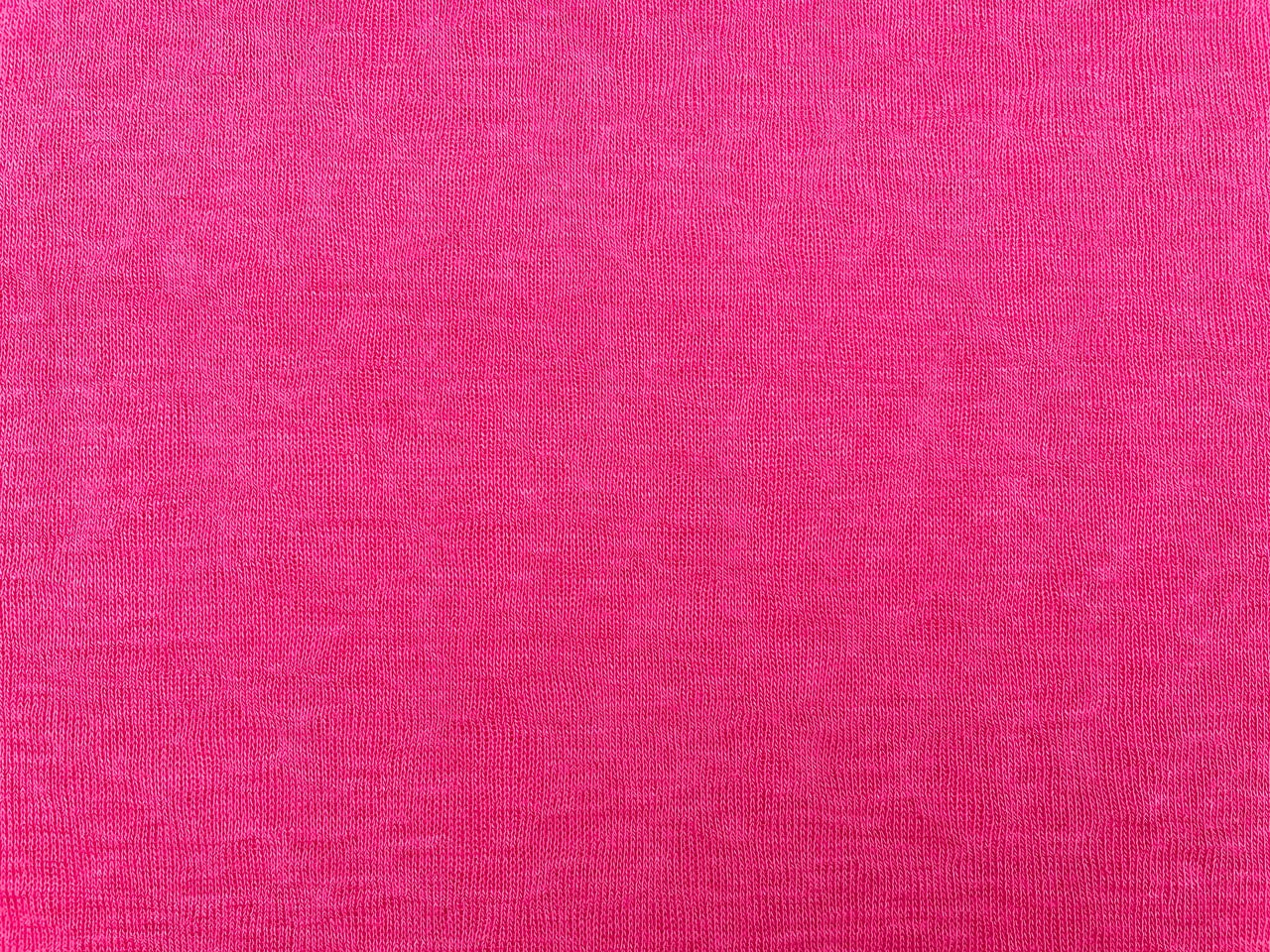 Leichter Viskose Sommerstrick Pink Reststück 80cm x 170cm
