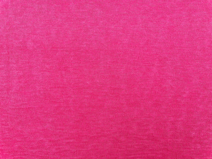 Leichter Viskose Sommerstrick Pink Reststück 80cm x 170cm