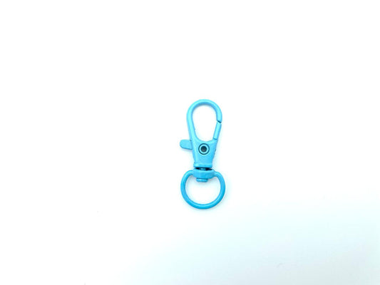 Metall Karabiner Hellblau