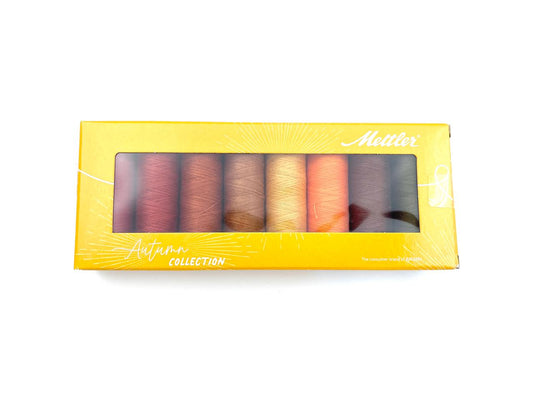 Mettler Silk-Finish Cotton Nähgarn Set Autumn Collection