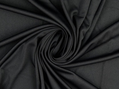 Viskose Modestoff Schwarz Reststück 85cm x 160cm