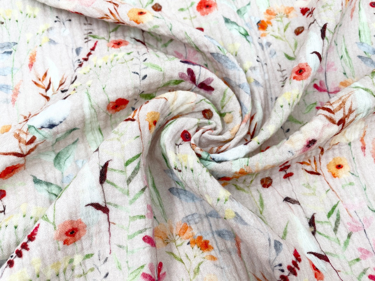Digitaldruck Musselin "Summer Garden"