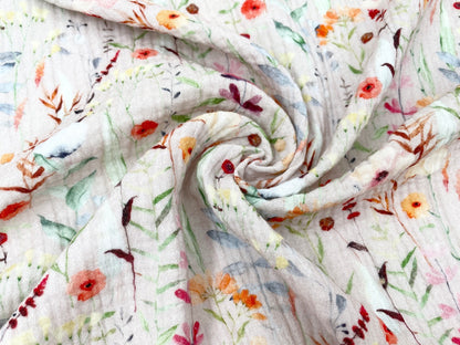 Digitaldruck Musselin "Summer Garden"