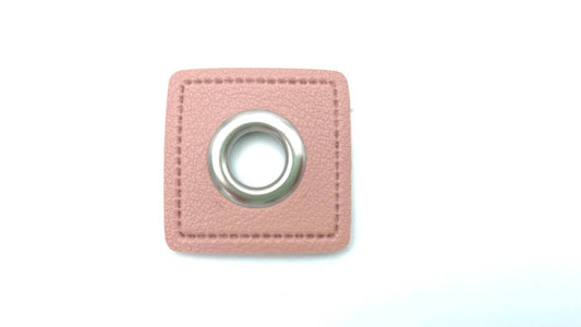 Ösen Patch 0,8cm Altrosa