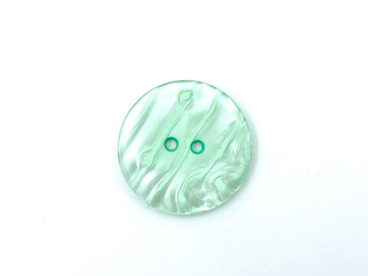 Knopf mit Perlmutt Effekt 3,8cm Mint