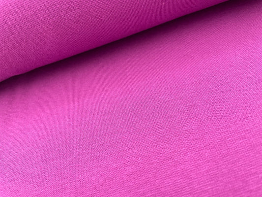 Premium Bündchen Bio Baumwolle Beere 550 Reststück 59cm x 35cm