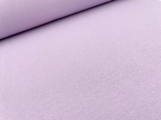 Premium Bündchen Bio Baumwolle Flieder 590