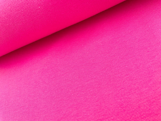 Premium Bündchen Bio Baumwolle Pink 440