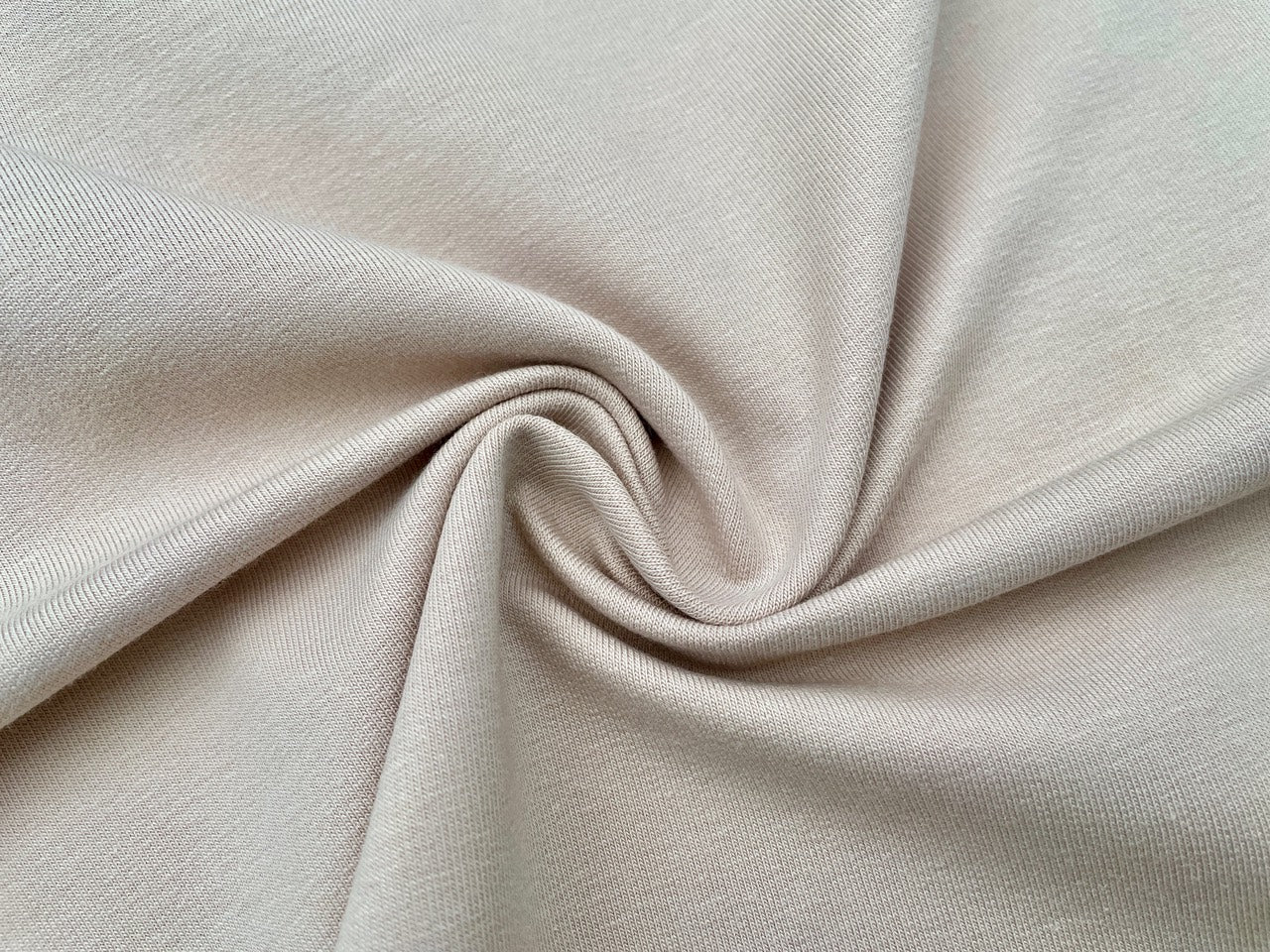 Premium French Terry Bio Baumwolle Sand (880)