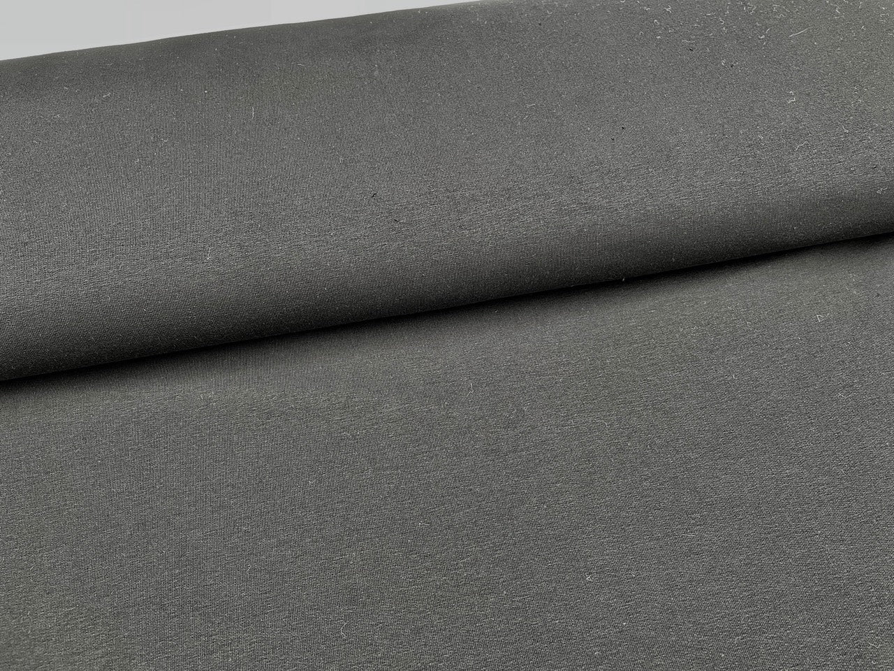 Premium French Terry Bio Baumwolle Schwarz (050)