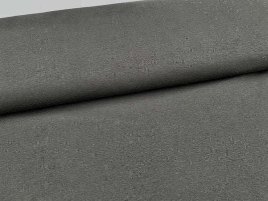 Premium French Terry Bio Baumwolle Schwarz (050)