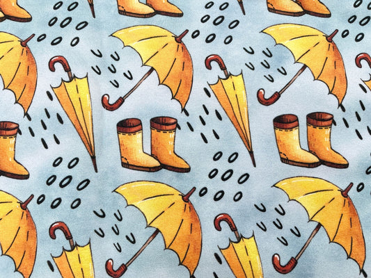 Premium French Terry Digtaldruck "Schietwetter"