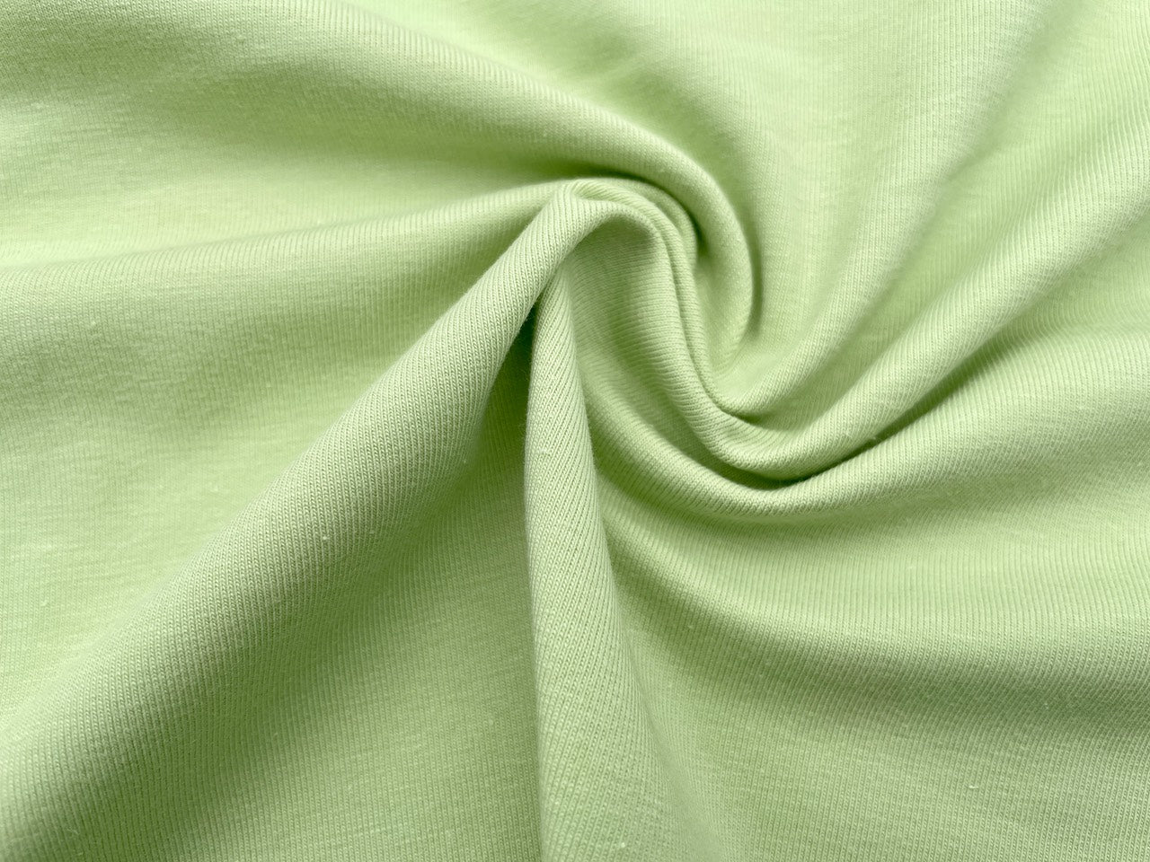 Premium Jersey Bio Baumwolle Lindgrün (740)