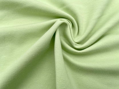 Premium Jersey Bio Baumwolle Lindgrün (740)