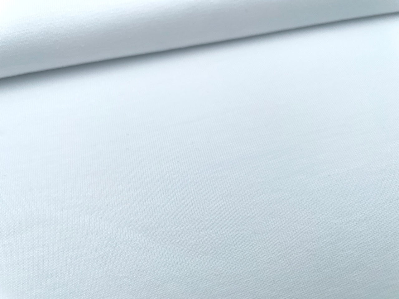 Premium Jersey Bio Baumwolle Weiß (100)