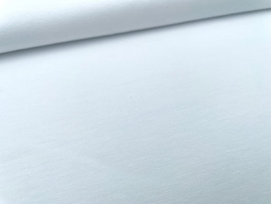 Premium Jersey Bio Baumwolle Weiß (100)