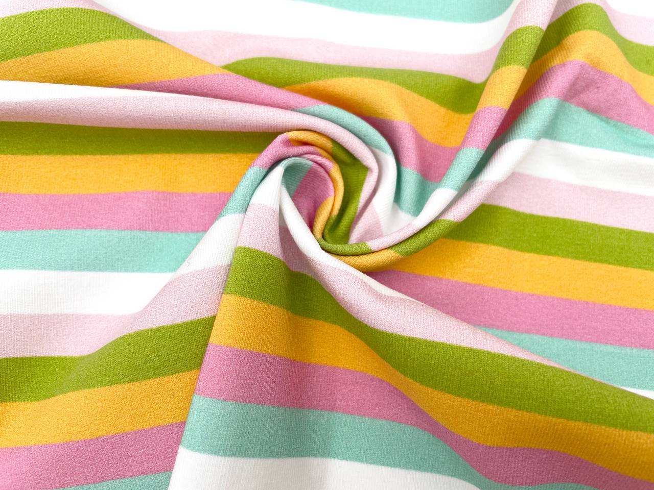 Premium Jersey "Bunte Streifen"