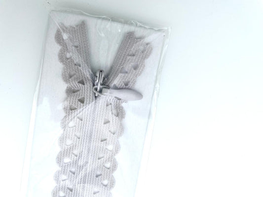 Prym Love Reißverschluss 40cm Hellgrau