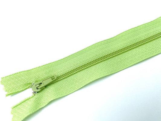 Reißverschluss 20cm Lime