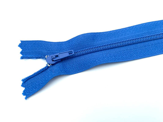 Reißverschluss 35cm Blau