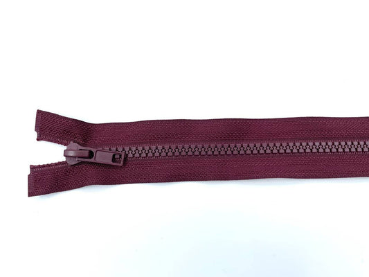 Jacken Reißverschluss 50cm Bordeaux