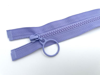 Jacken Reißverschluss mit Ringzipper 50cm Flieder