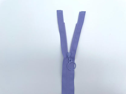 Jacken Reißverschluss mit Ringzipper 50cm Flieder