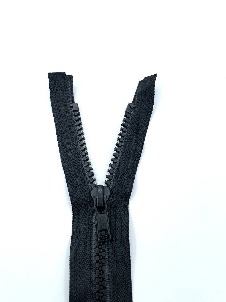 Jacken Reißverschluss 80cm Schwarz