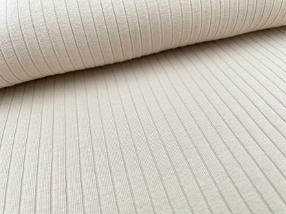 Rippenjersey Beige