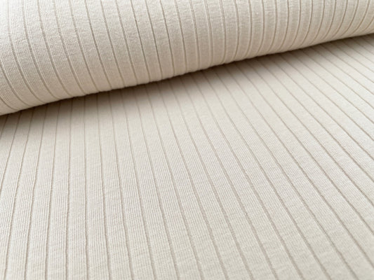 Rippenjersey Beige