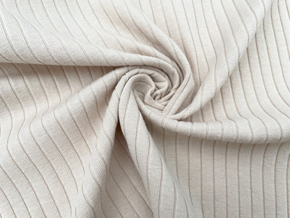 Rippenjersey Beige