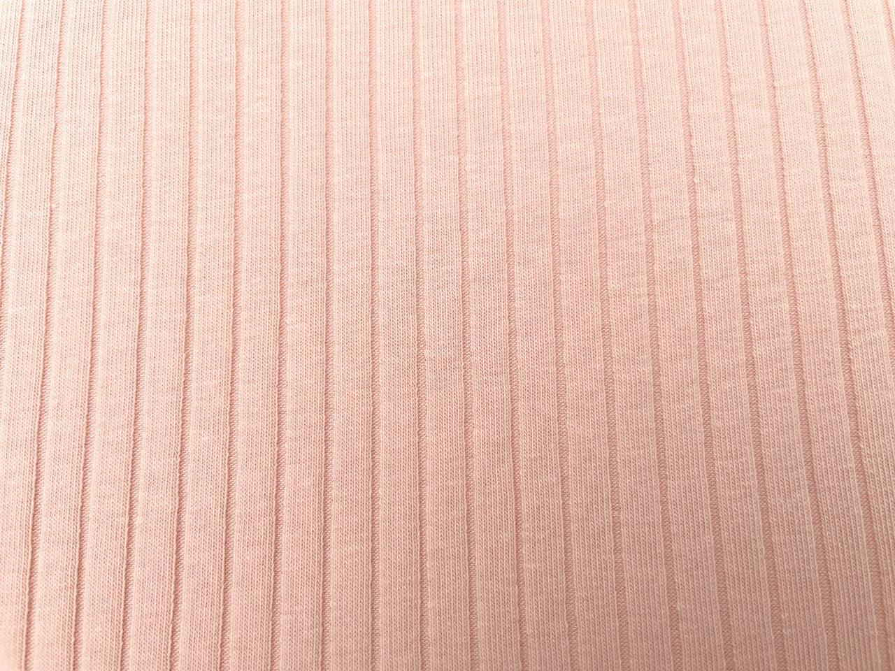 Rippenjersey Lachsrosa