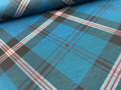 Romanit Jersey "Tartan" Petrol