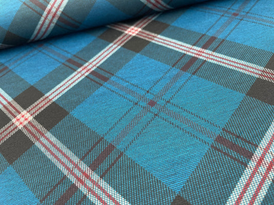 Romanit Jersey "Tartan" Petrol