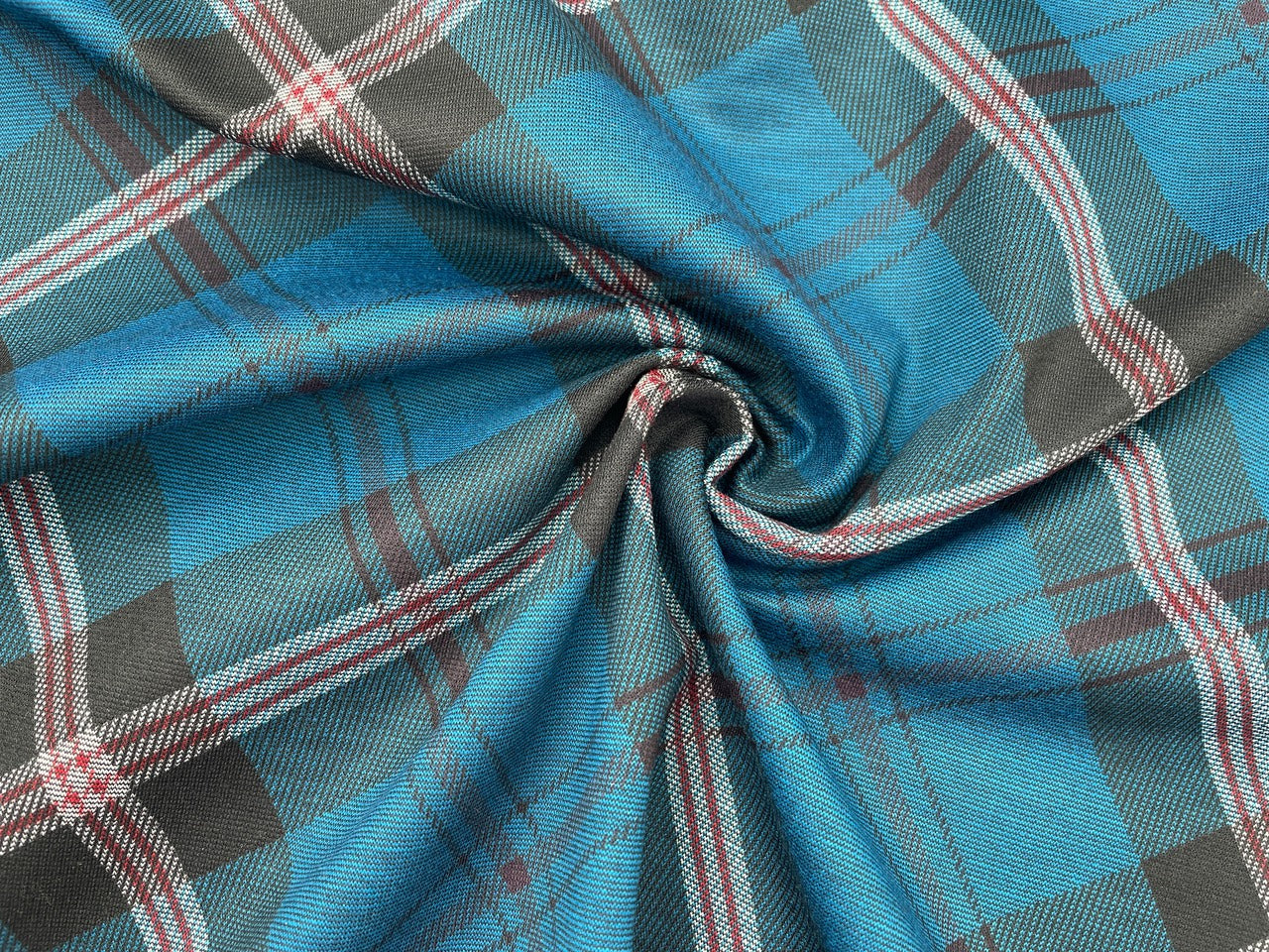 Romanit Jersey "Tartan" Petrol