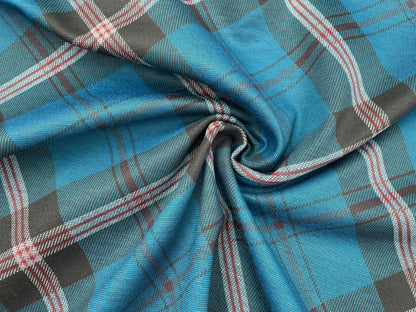 Romanit Jersey "Tartan" Petrol