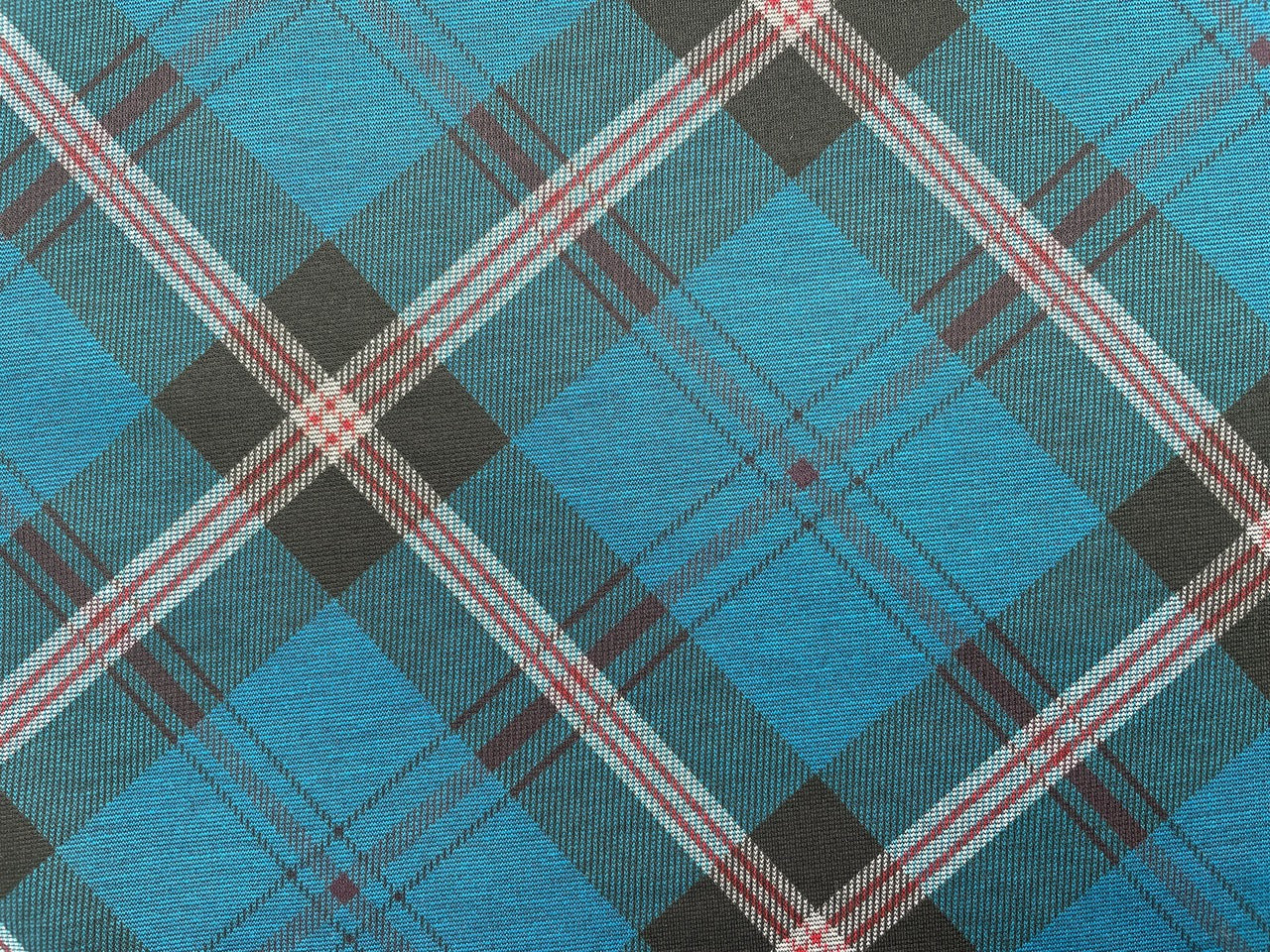 Romanit Jersey "Tartan" Petrol