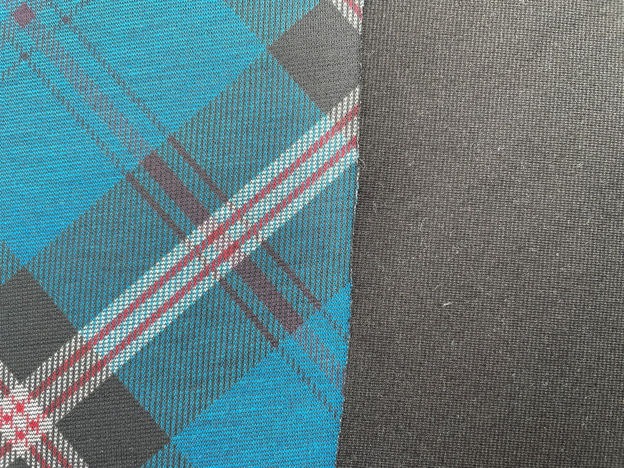 Romanit Jersey "Tartan" Petrol