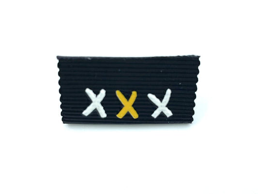 Rubber Label "XXX"