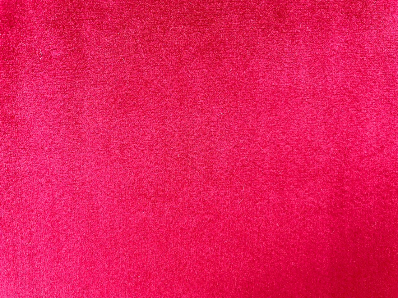 Dekostoff Samt Rot Zuschnitt 70cm x 150cm