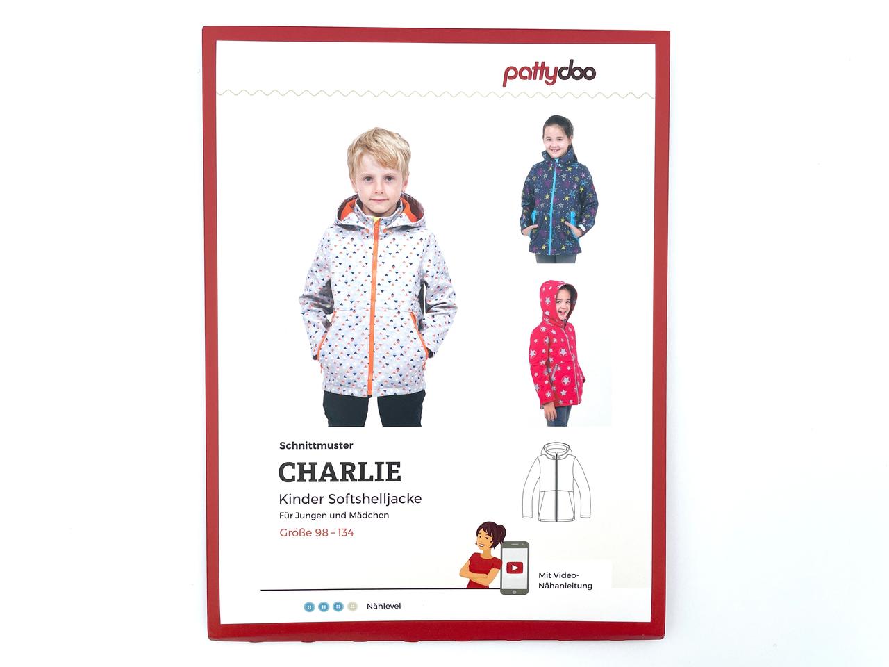 Pattydoo Schnittmuster Kinder Softshell Jacke "Charlie"