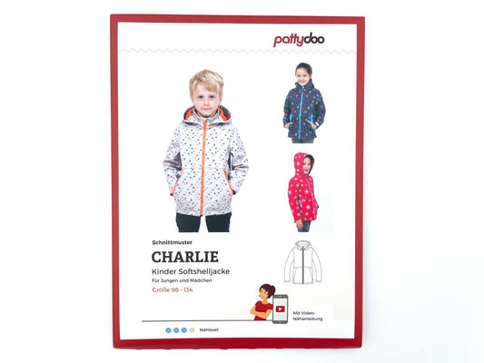 Pattydoo Schnittmuster Kinder Softshell Jacke "Charlie"